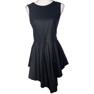 Jasmine Los Angeles Junior High Low Black Sleeveless XL Dress